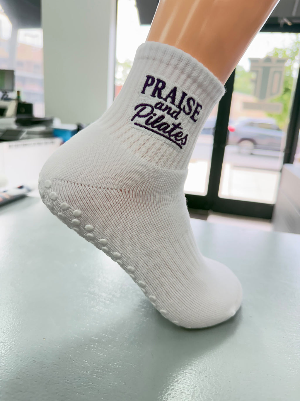 Praise and Pilates Grip Socks
