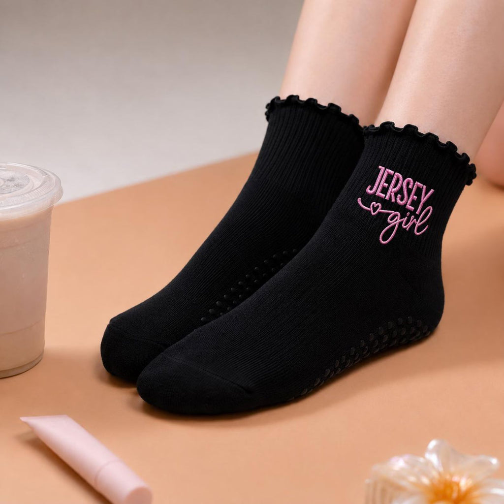 Jersey Girl Pilates Grip Socks