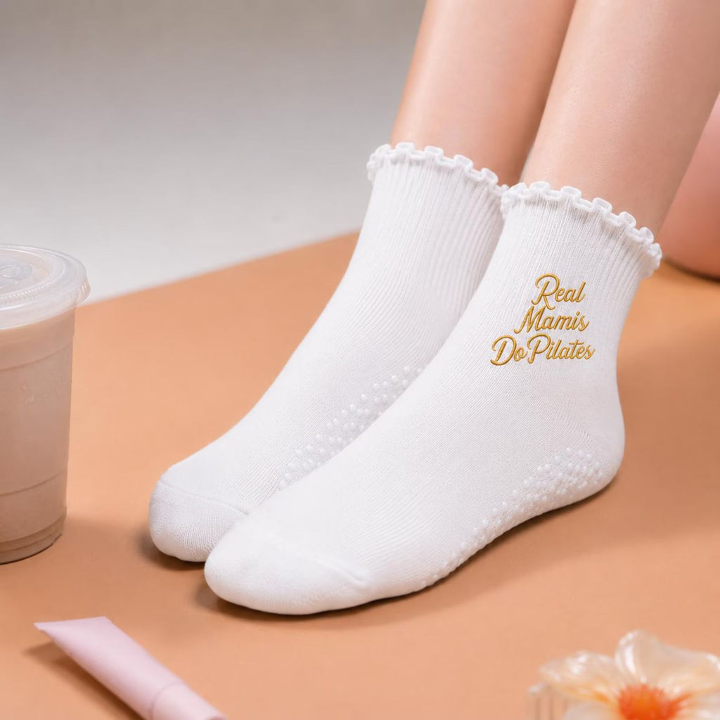 Real Mamis Do Pilates Grip Socks