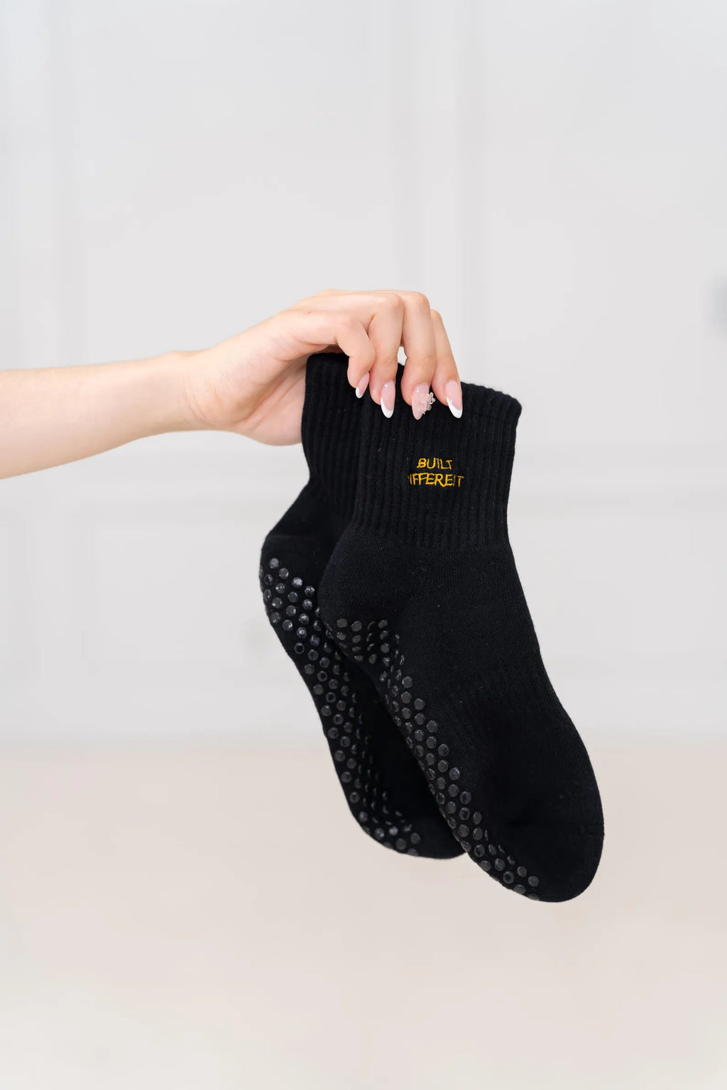Built Different Pilates Grip Socks