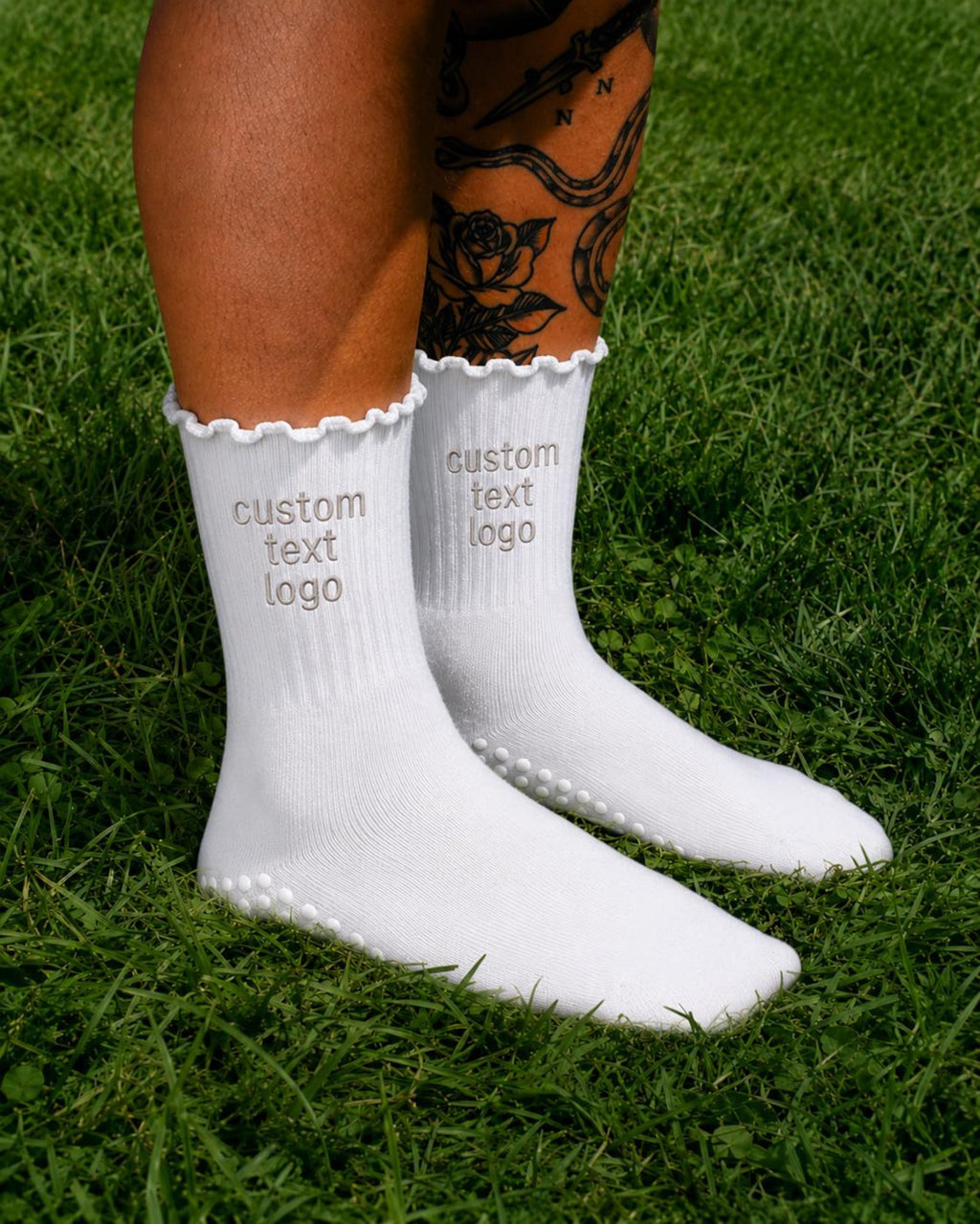 Personalized Pilates Grip Socks