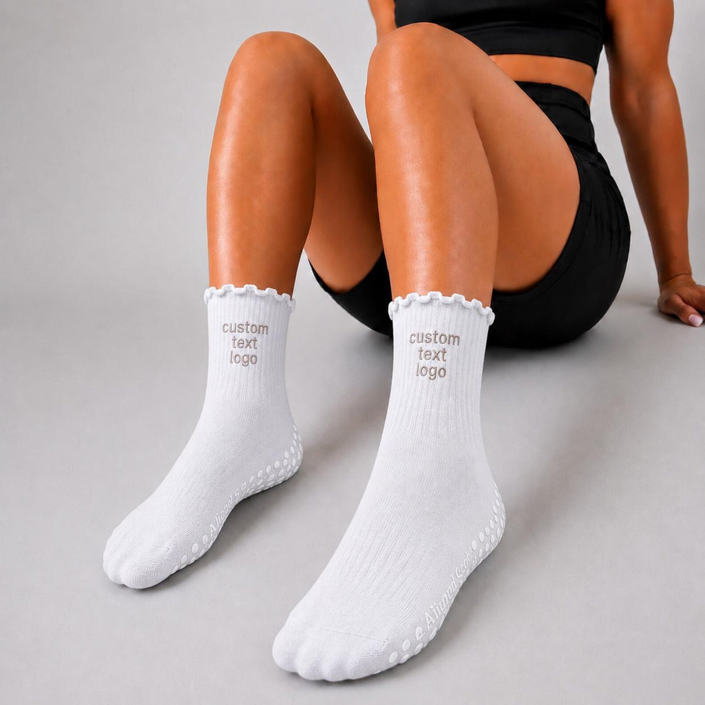 Personalized Pilates Grip Socks