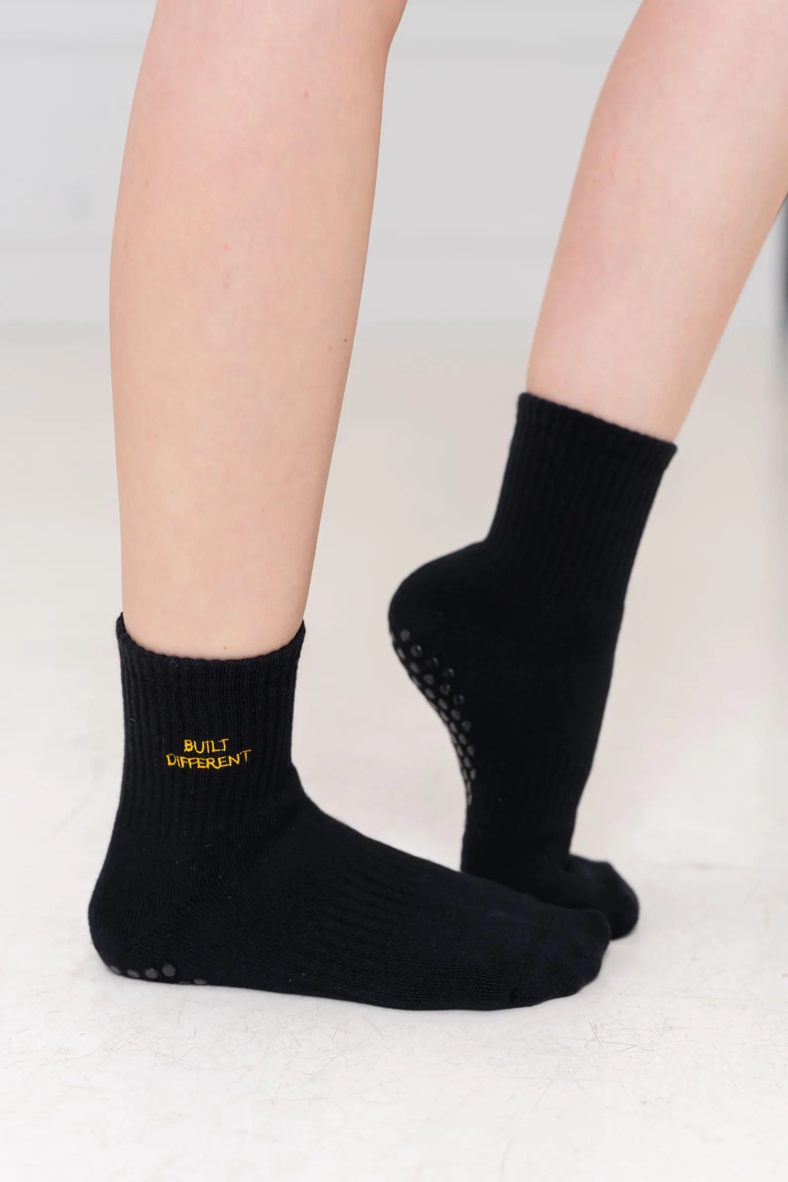 Built Different Pilates Grip Socks