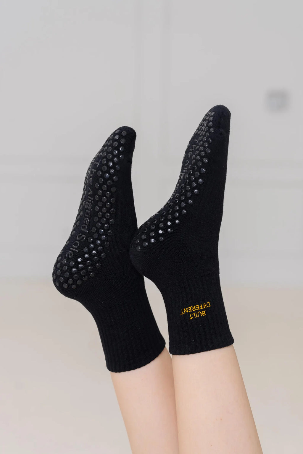 Built Different Pilates Grip Socks