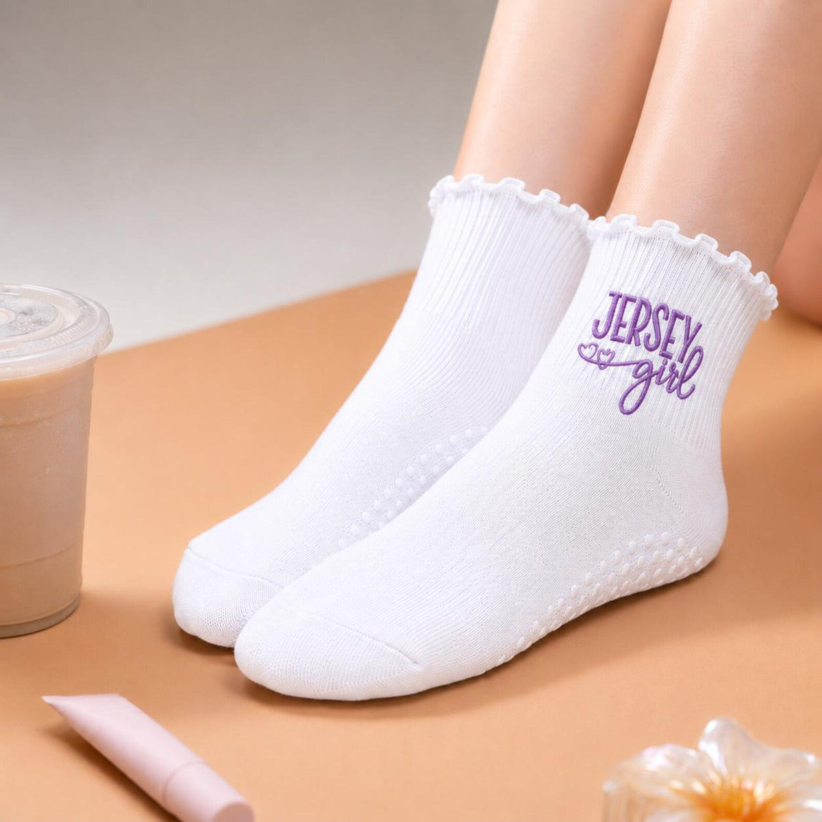 Jersey Girl Pilates Grip Socks